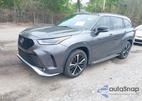 2021 Toyota Highlander Xse z USA, uszkodzony, nr VIN 5TDLZRAH7MS056497